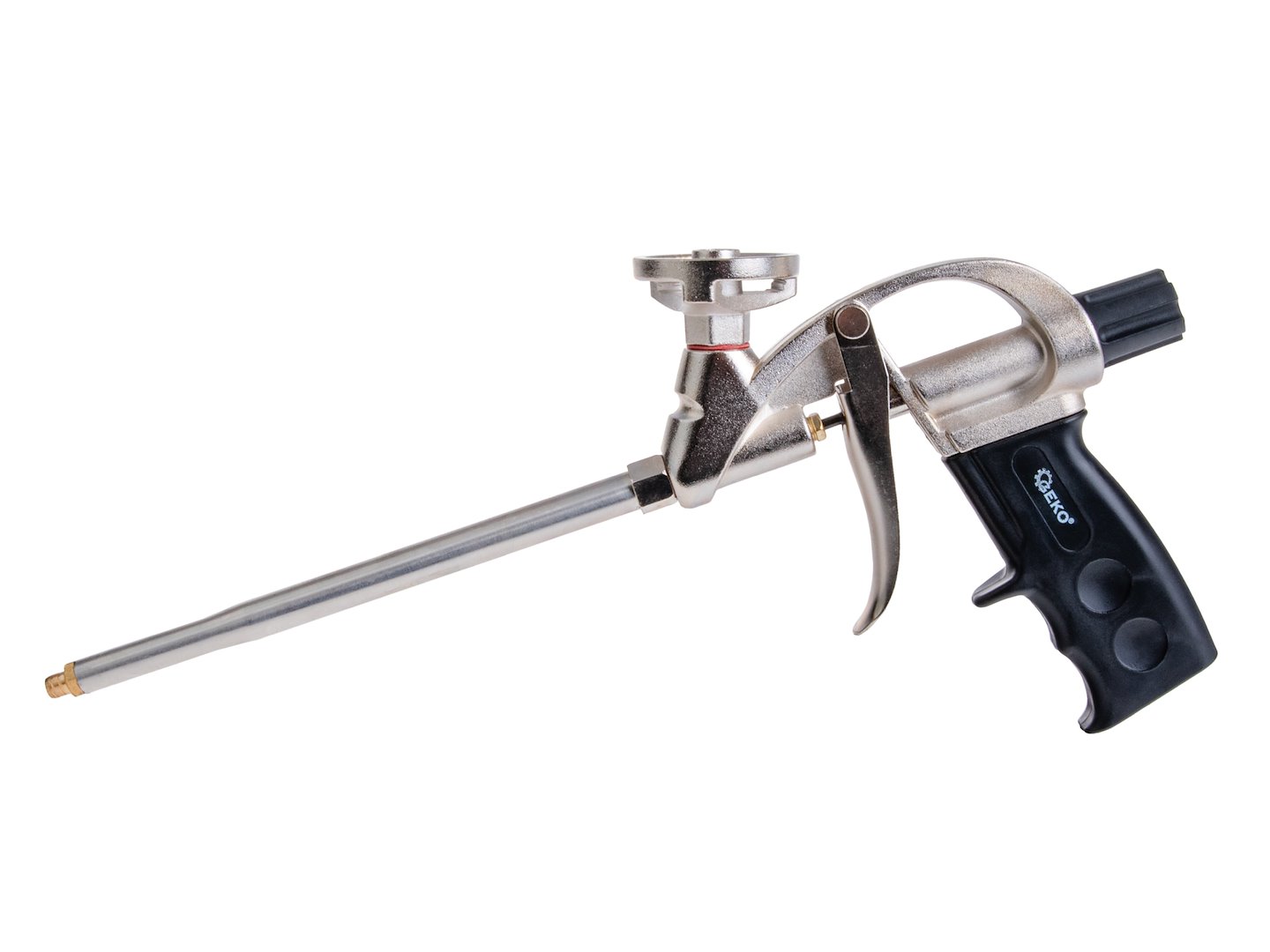 Pištoľ na montážní pěnu Geko – ergonomická rukojeť