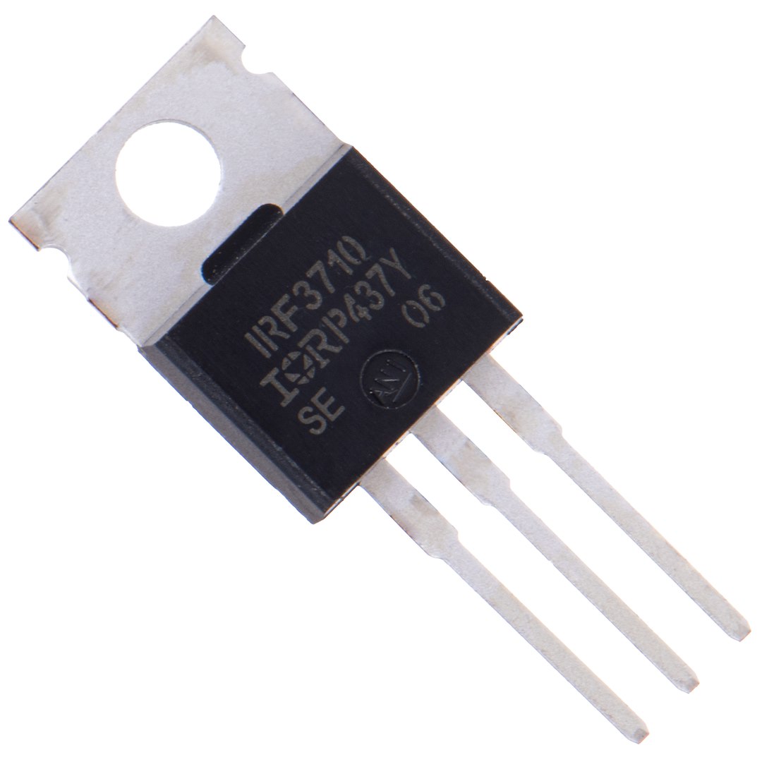 Tranzistor pro měnič napětí SINUS 24V/230V – pohled na součástku