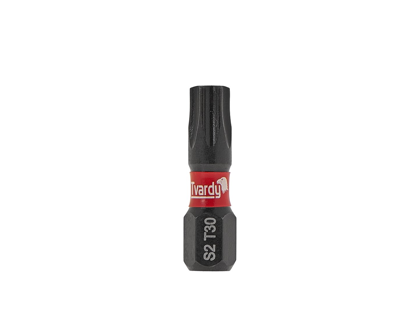 Rázový bit T30 25 mm S2 – detail profilu Torx