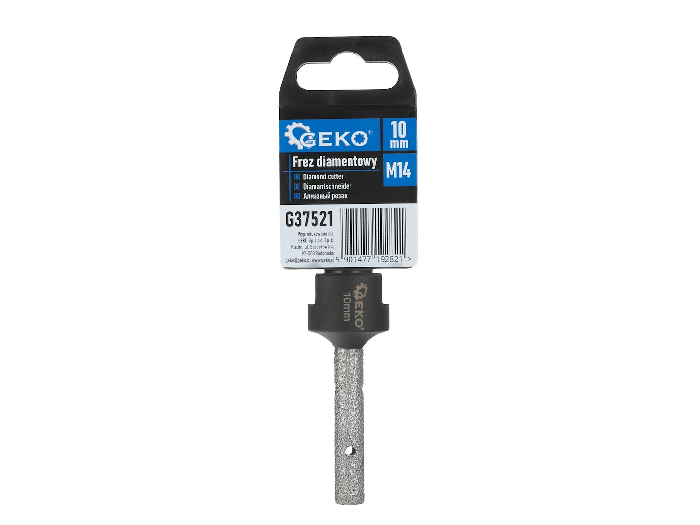 Diamantová fréza 10 mm M14 (10/100) – Geko 4