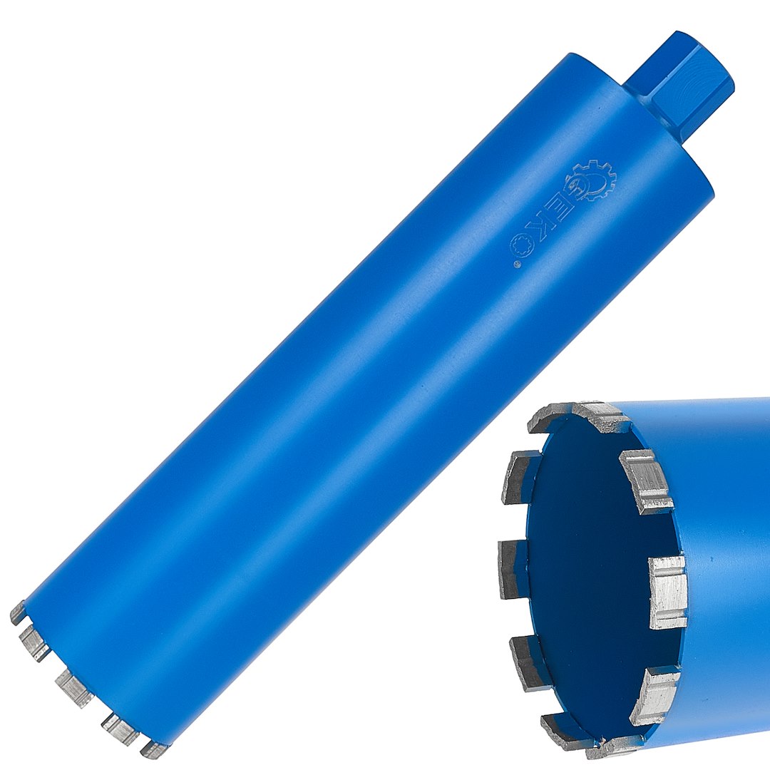 Diamantový vrták Geko 112x10x450mm – celkový pohled
