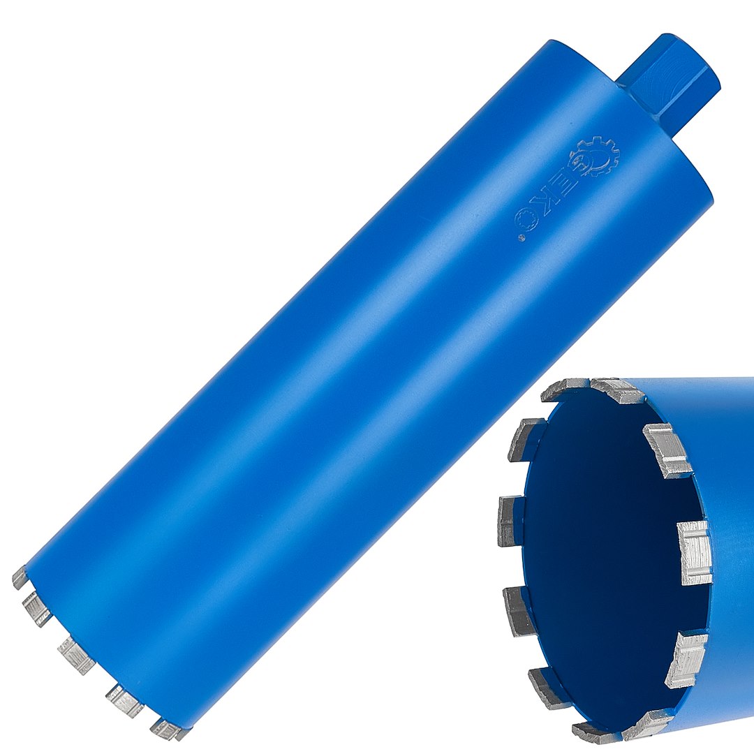 Diamantová korunová vrták Geko 132mm – celkový pohled
