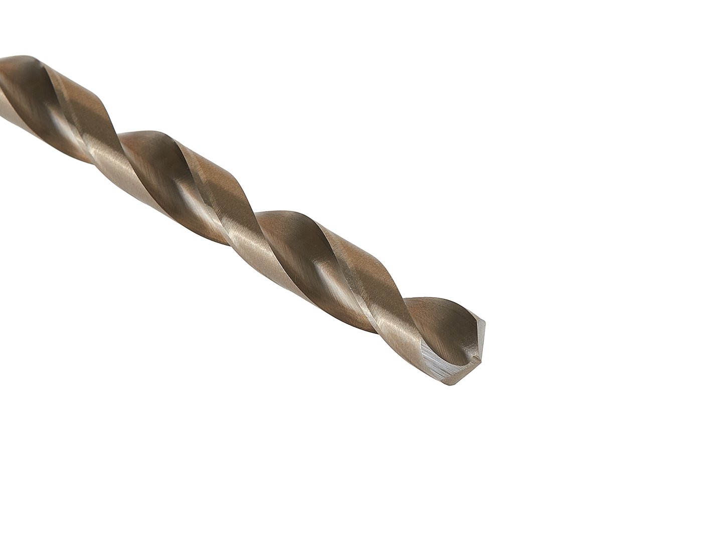 Zlatý vrták do kovu HSS DIN1869 5,0x195 mm – titanový nátěr