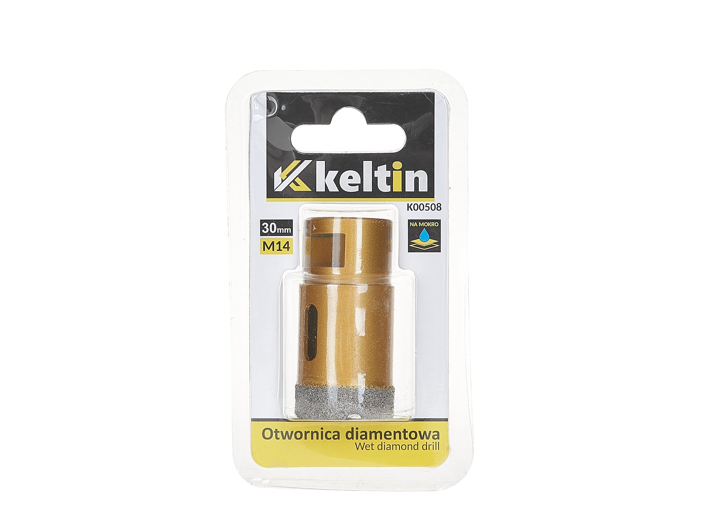 Diamantová děrovka Geko 30 mm M14 – závit M14 a detail upínání