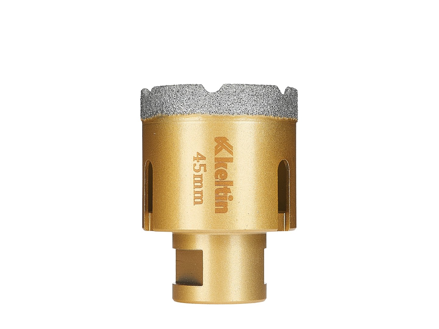 Diamantová fréza Geko 45 mm M14 – detail závitu M14