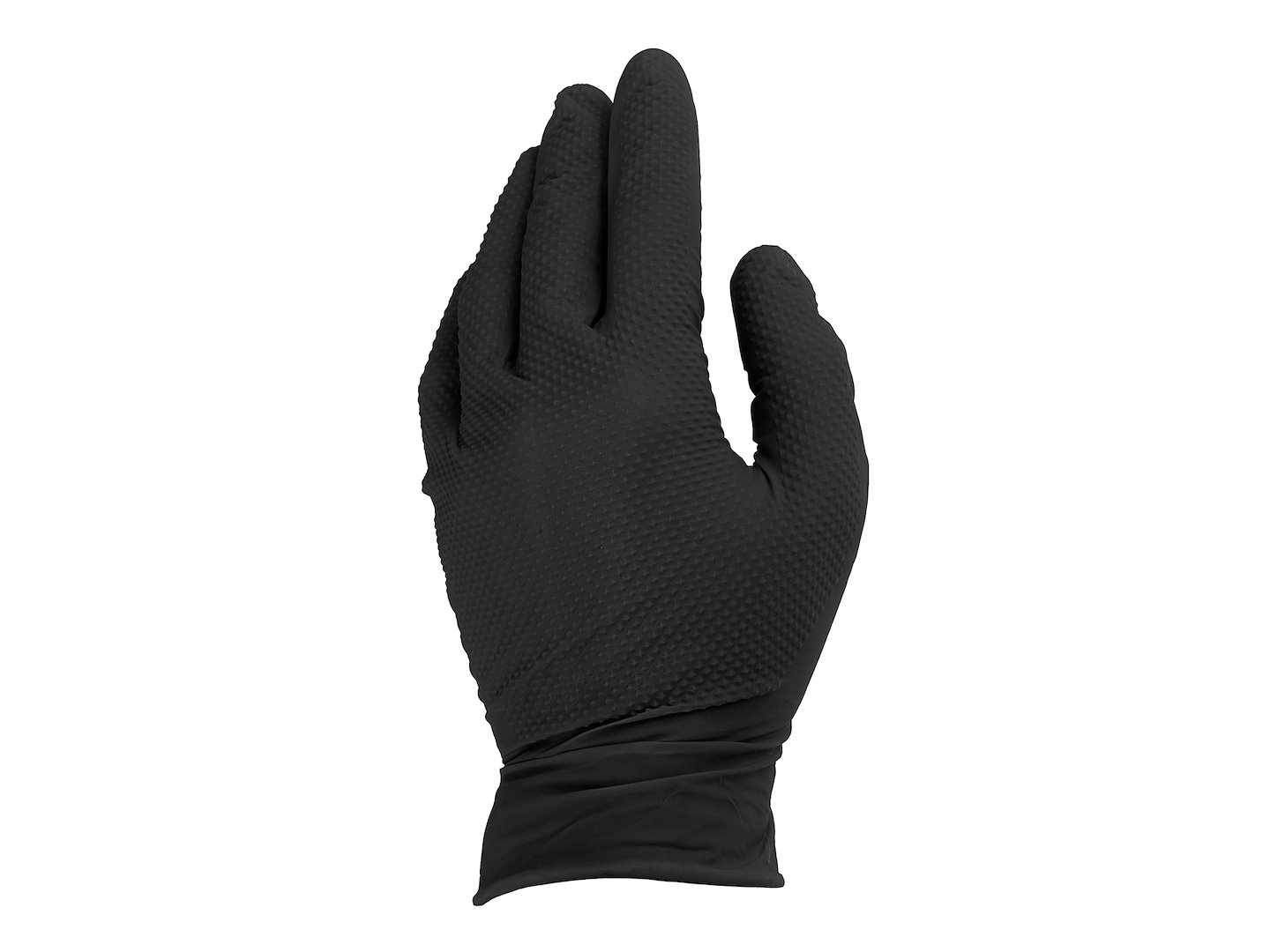 Nitrilové rukavice SOLID GRIP 3D XXL – 3D diamantová textura povrchu