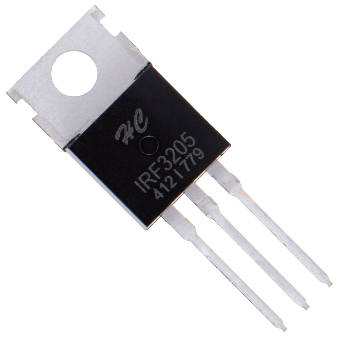 Tranzistor pro měnič napětí 12 V/230 V 500/1000 W – pohled zepředu