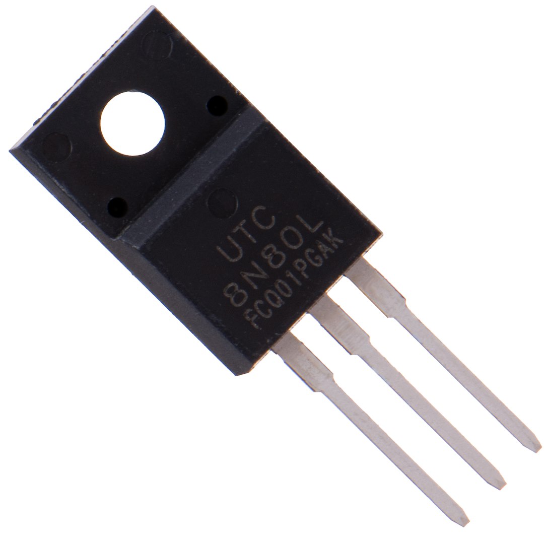 Tranzistor pro měnič napětí SINUS 12V/230V 300/600W Geko – pohled na součástku