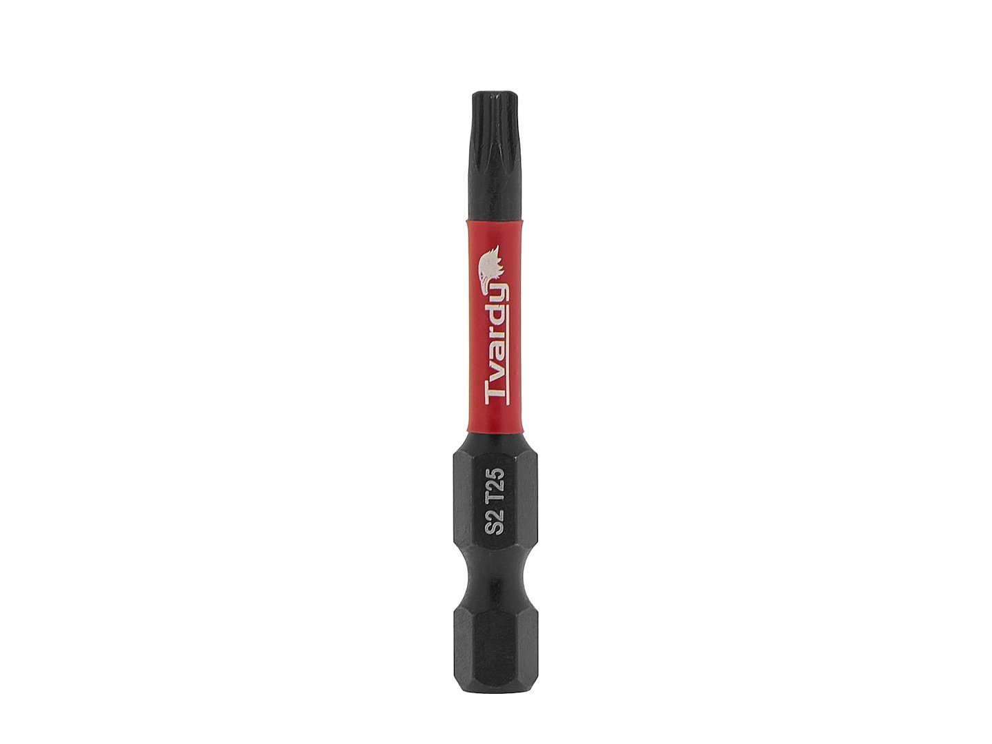 Rázový bit T25 50 mm S2 Geko – detail hrotu