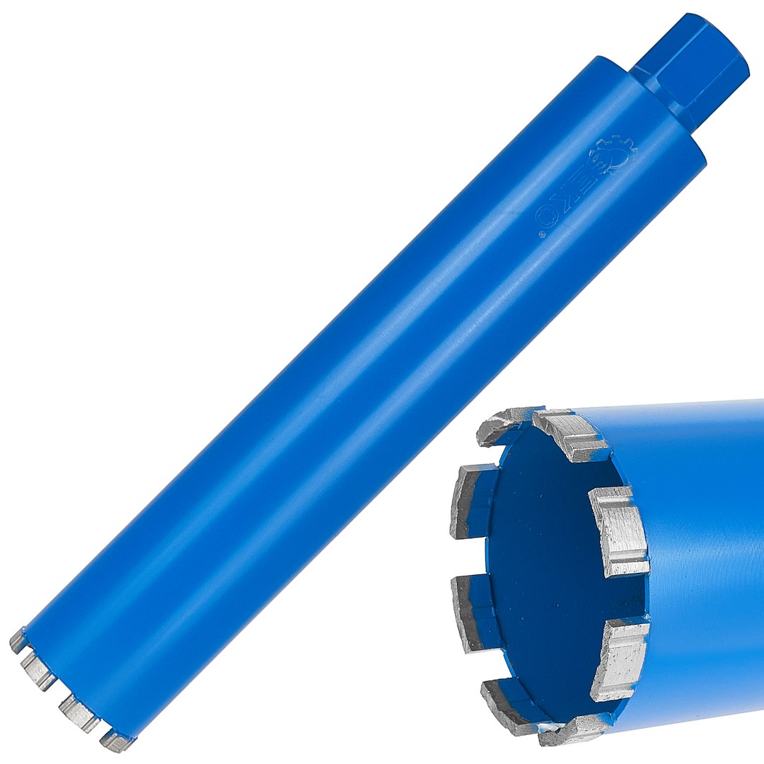 Diamantová korunová vrták Geko 82 mm – celkový pohled