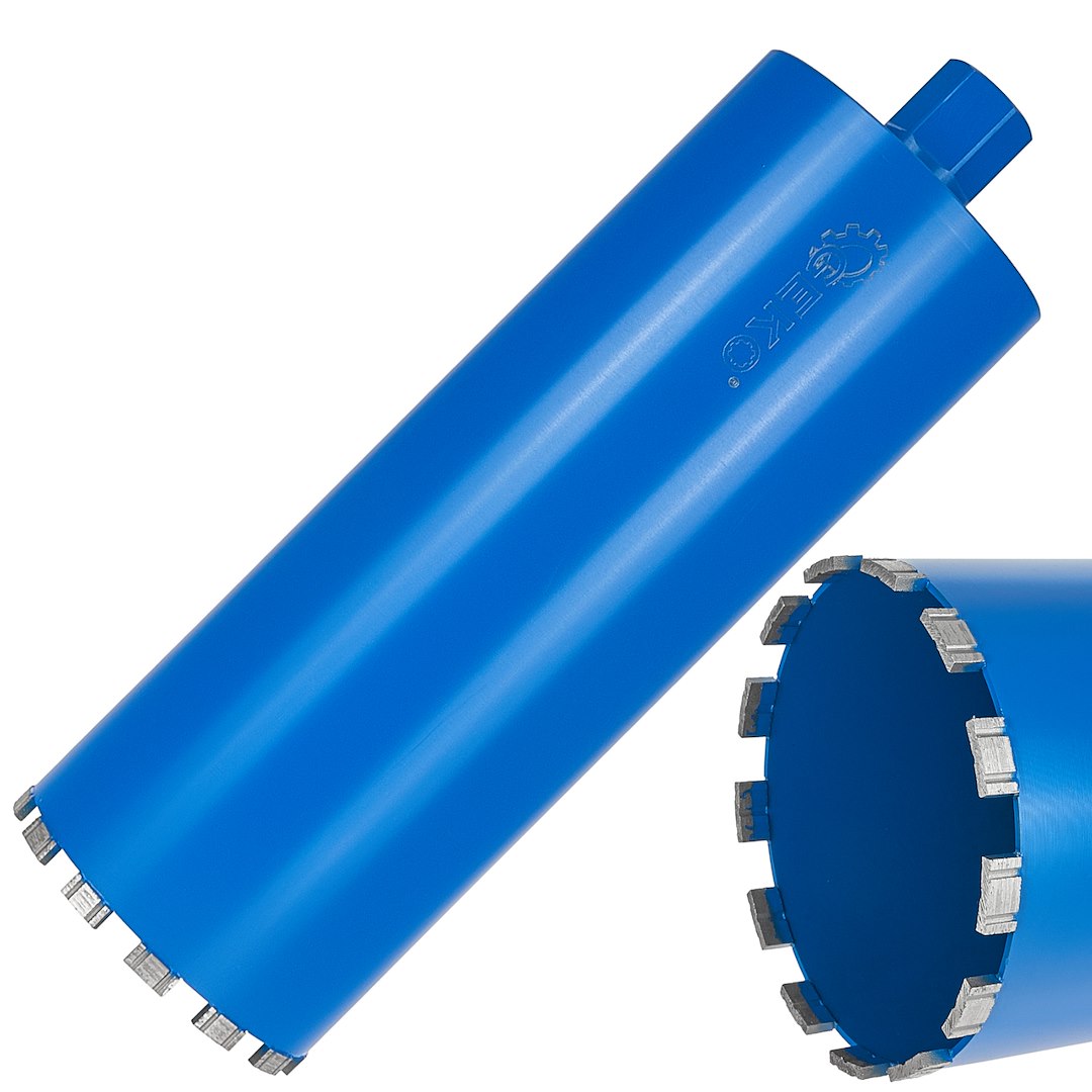 Diamantový vrták Geko 152x10x450mm 13T – celkový pohled