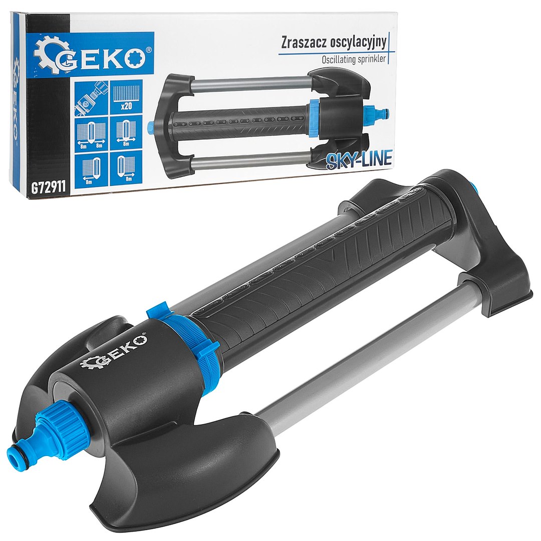 Oscillating sprinkler, adjustable, 20 holes SKY-LINE (12) 1