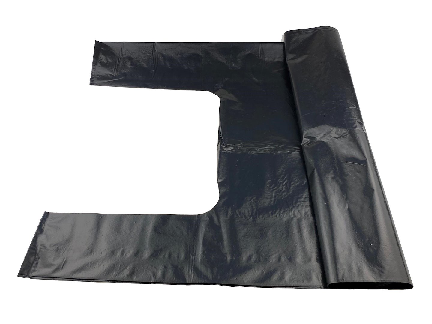 Odpadkové pytle s uchy 160 l – detail ergonomických uch