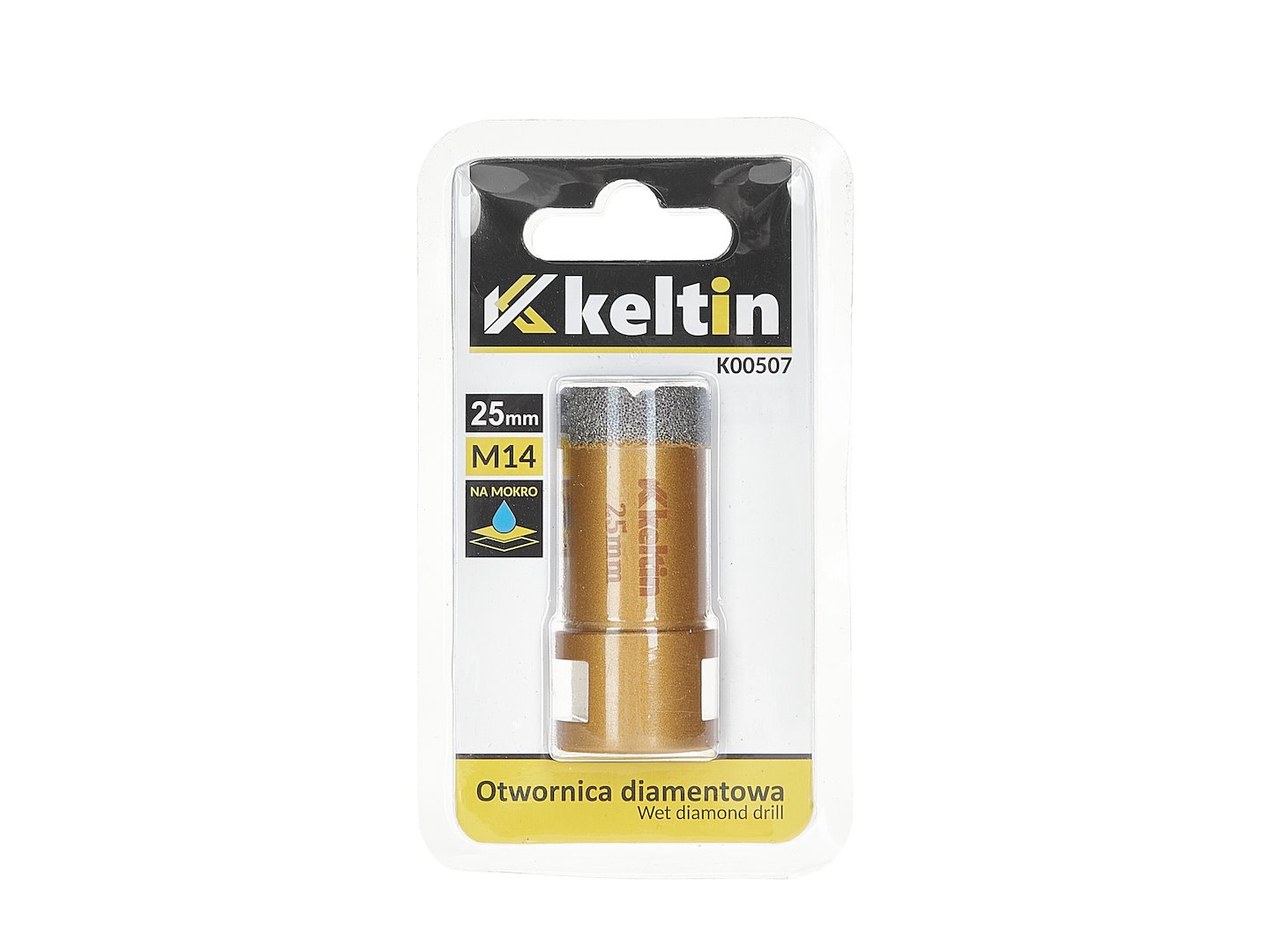 Diamantová fréza Geko 25 mm M14 – závit M14 a upevnění