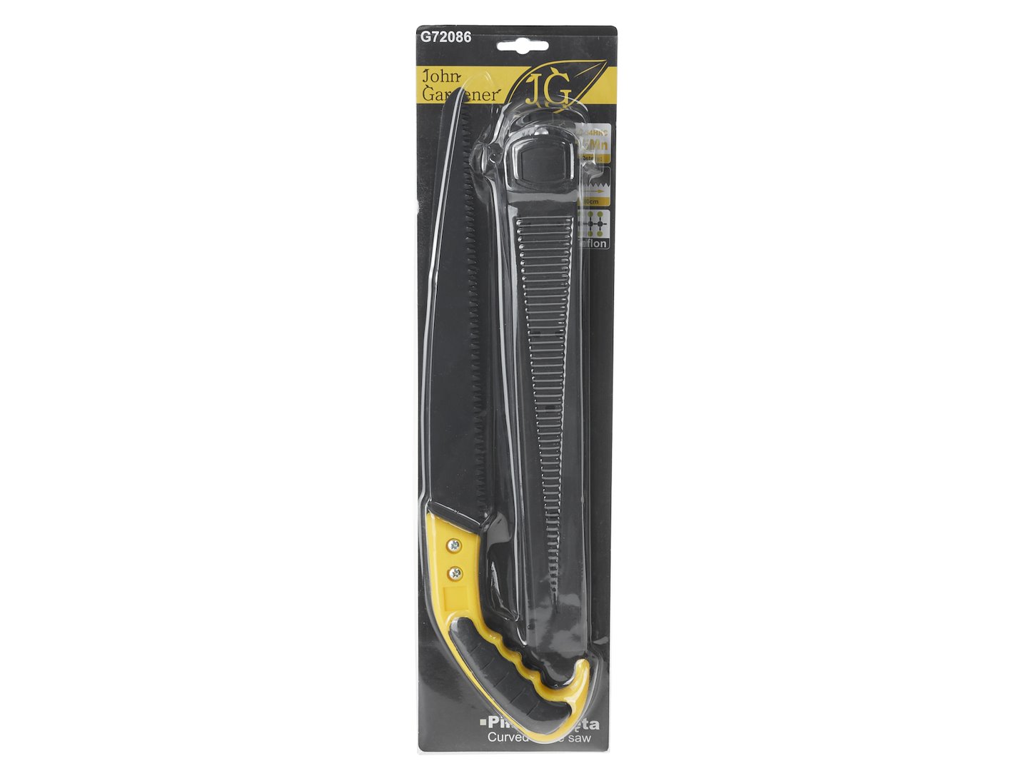 Rovná pila 30 cm s PTFE povlakem a pouzdrem 65Mn (48) – Geko 7