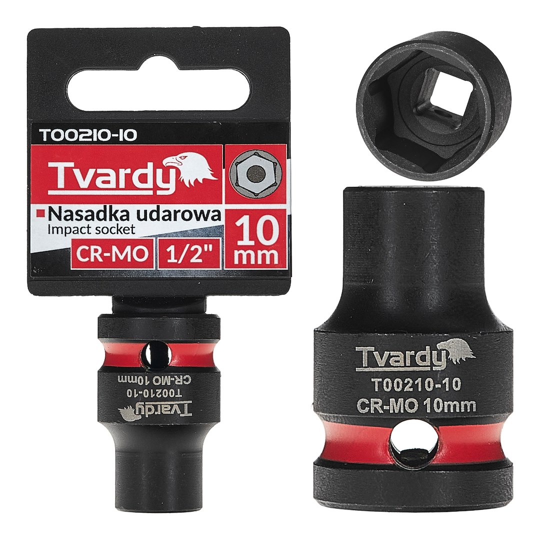 Nástrčkový klíč 1/2 6-hranný 10 mm CR-MO – celkový pohled