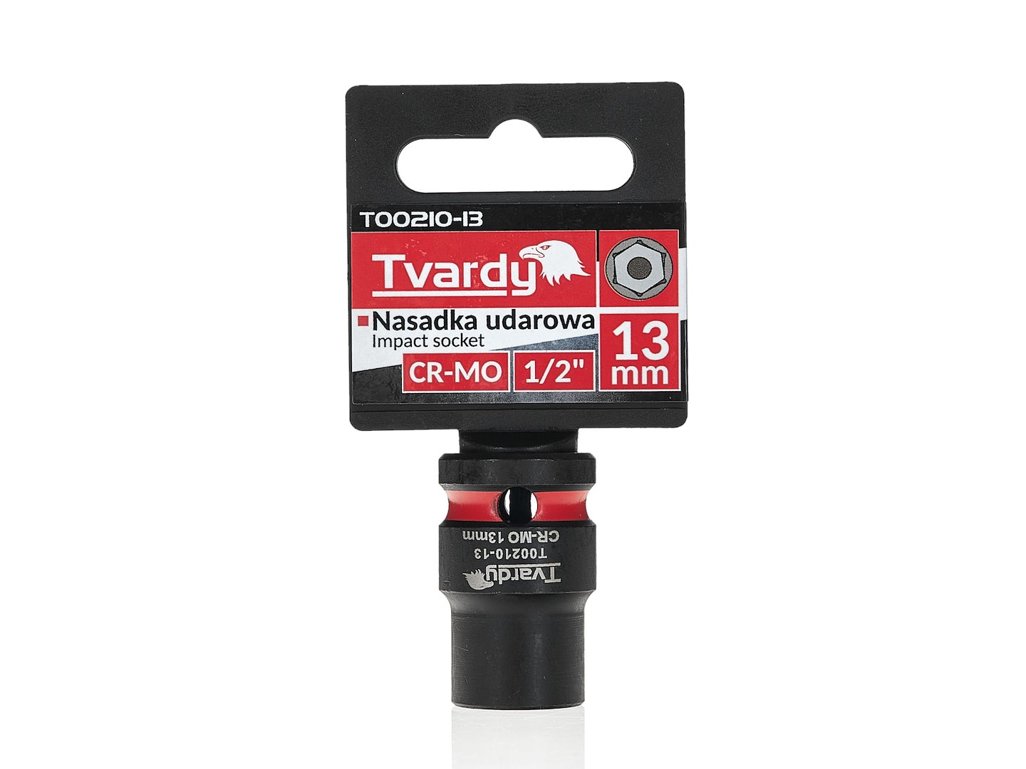 Nástrčkový klíč 1/2" 6-hranný 13 mm CR-MO (10/200) – Geko 4