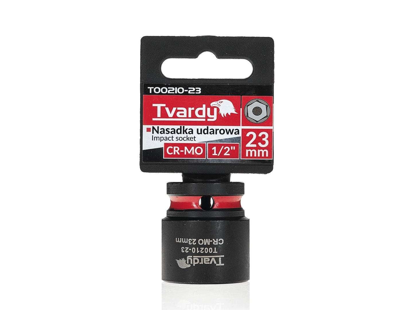 Nástrčkový klíč 1/2" 6-hranný 23 mm CR-MO (10/100) – Geko 4