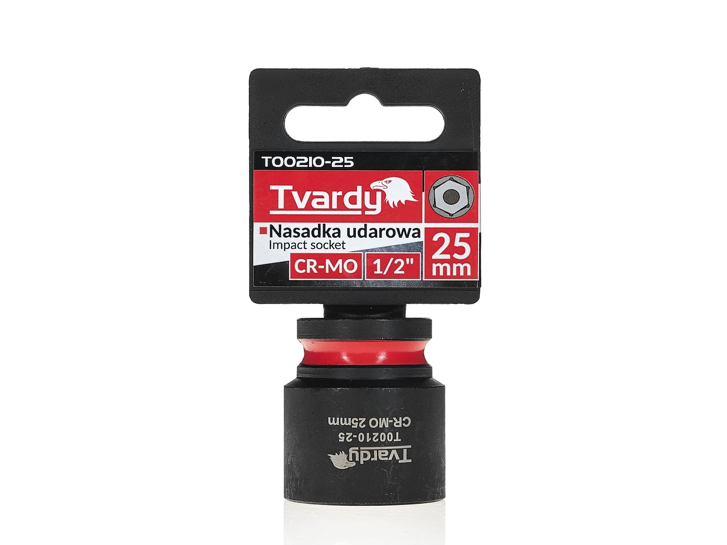 Nástrčkový klíč 1/2" 6-hranný 25 mm CR-MO (10/60) – Geko 4