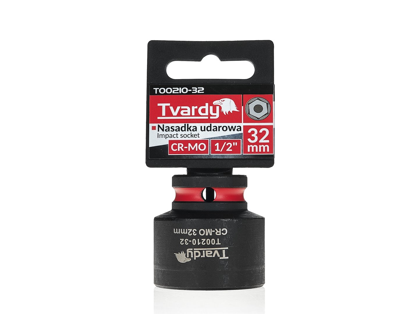 Nástrčkový klíč 1/2" 6-hranný 32 mm CR-MO (10/40) – Geko 4