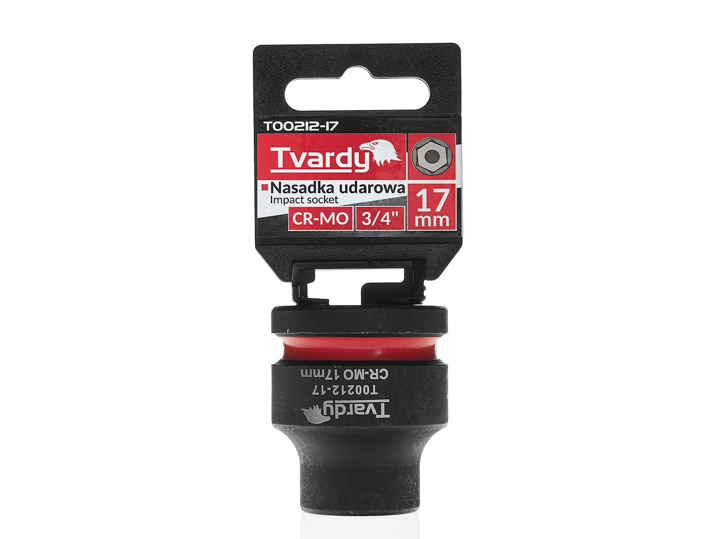 Nástrčkový klíč 3/4" 6-hranný 17 mm CR-MO (6/48) – Geko 4