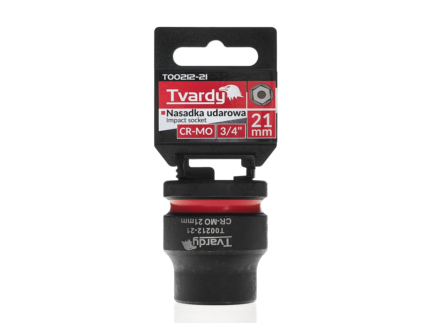 Nástrčkový klíč 3/4" 6-hranný 21 mm CR-MO (6/48) – Geko 4