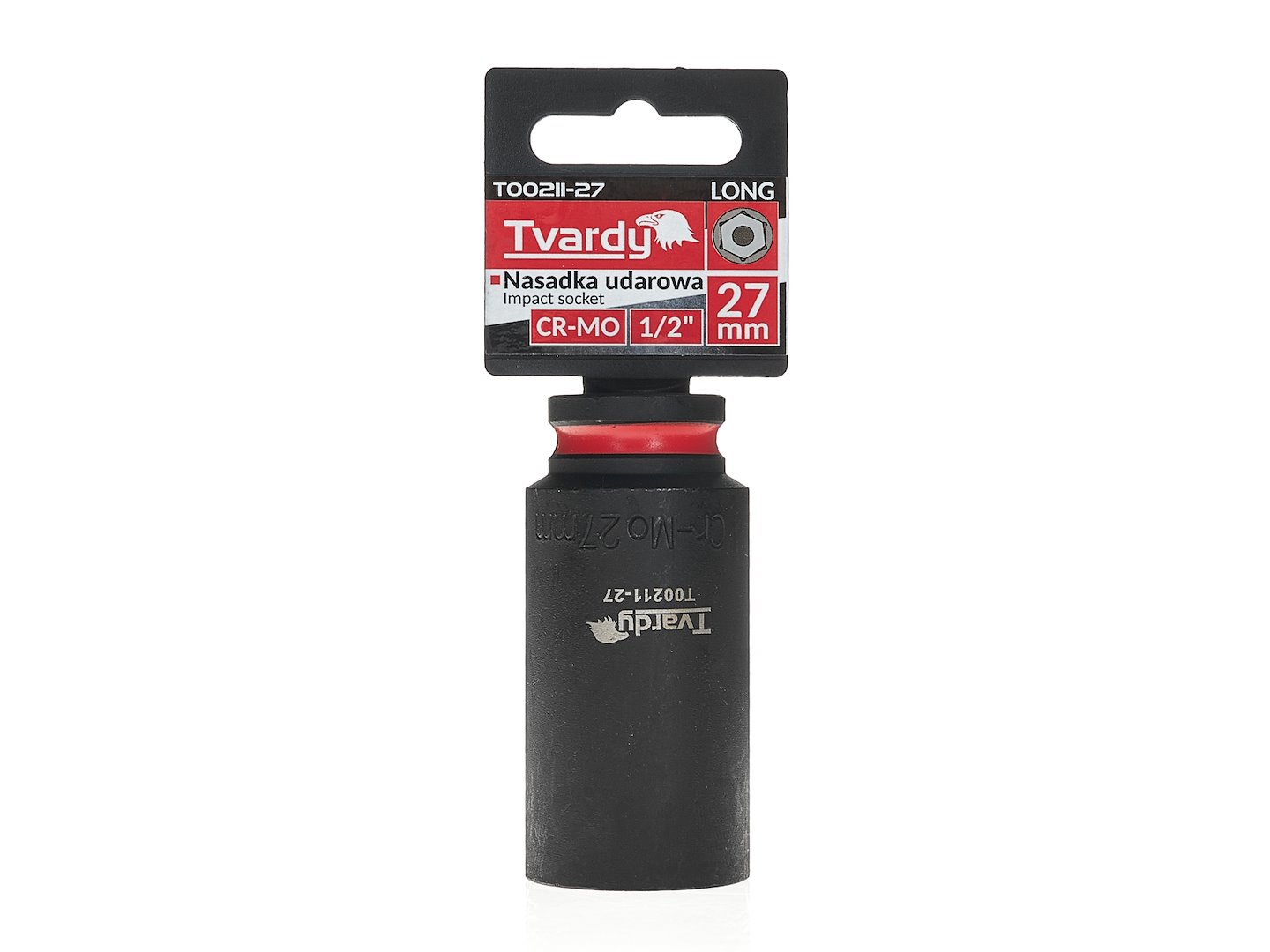 Dlouhá nástrčná hlavice 1/2" 6-hran 27 mm CR-MO – Geko 4
