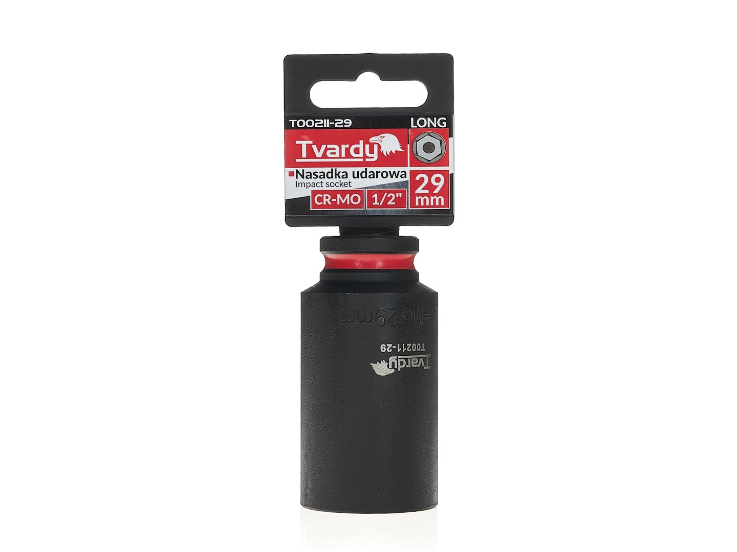 Dlouhá nástrčná hlavice 1/2" 6-hranná 29 mm CR-MO Geko 4