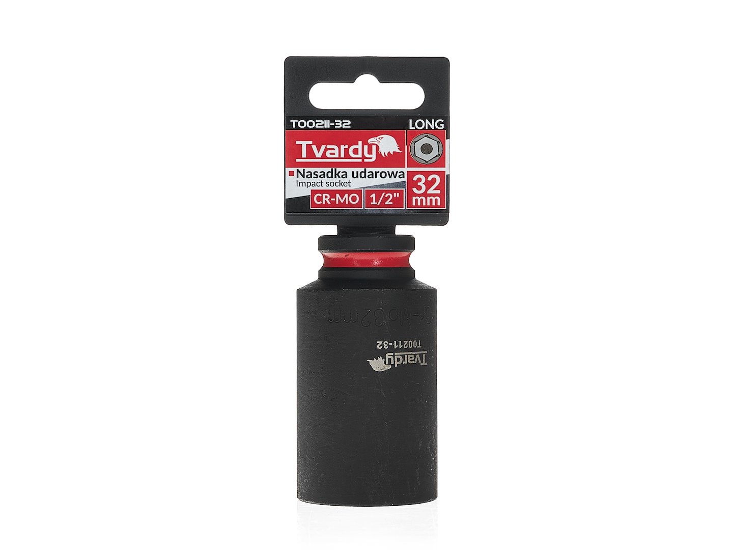 Dlouhá nástrčná hlavice 1/2" 6-hran 32 mm CR-MO (6/36) – Geko 4