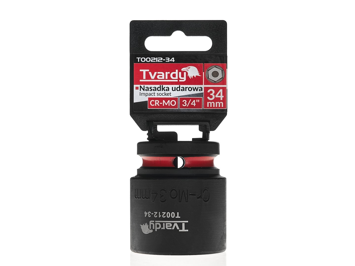 Nástrčkový klíč 3/4" 6-hranný 34 mm CR-MO (4/20) – Geko 4