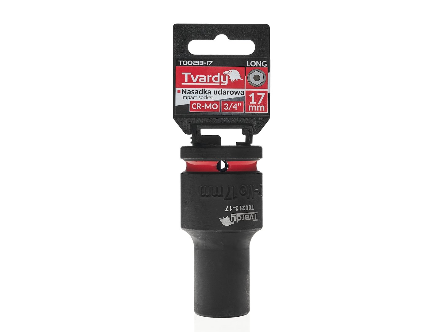 Dlouhá nástrčná hlavice 3/4" 6-hranná 17 mm CR-MO Geko 4