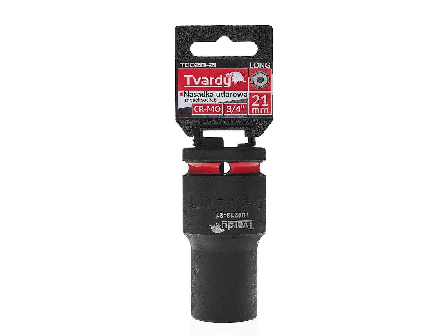 Dlouhá nástrčná hlavice 3/4" 6-hran 21 mm CR-MO – Geko 4