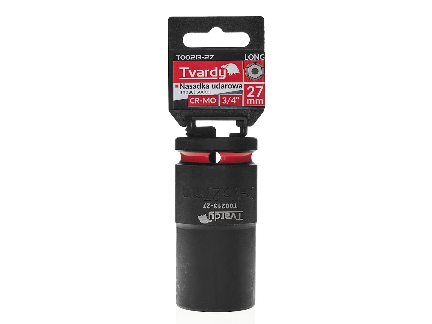 Dlouhá nástrčná hlavice 3/4" 6-hranná 27 mm CR-MO Geko 4
