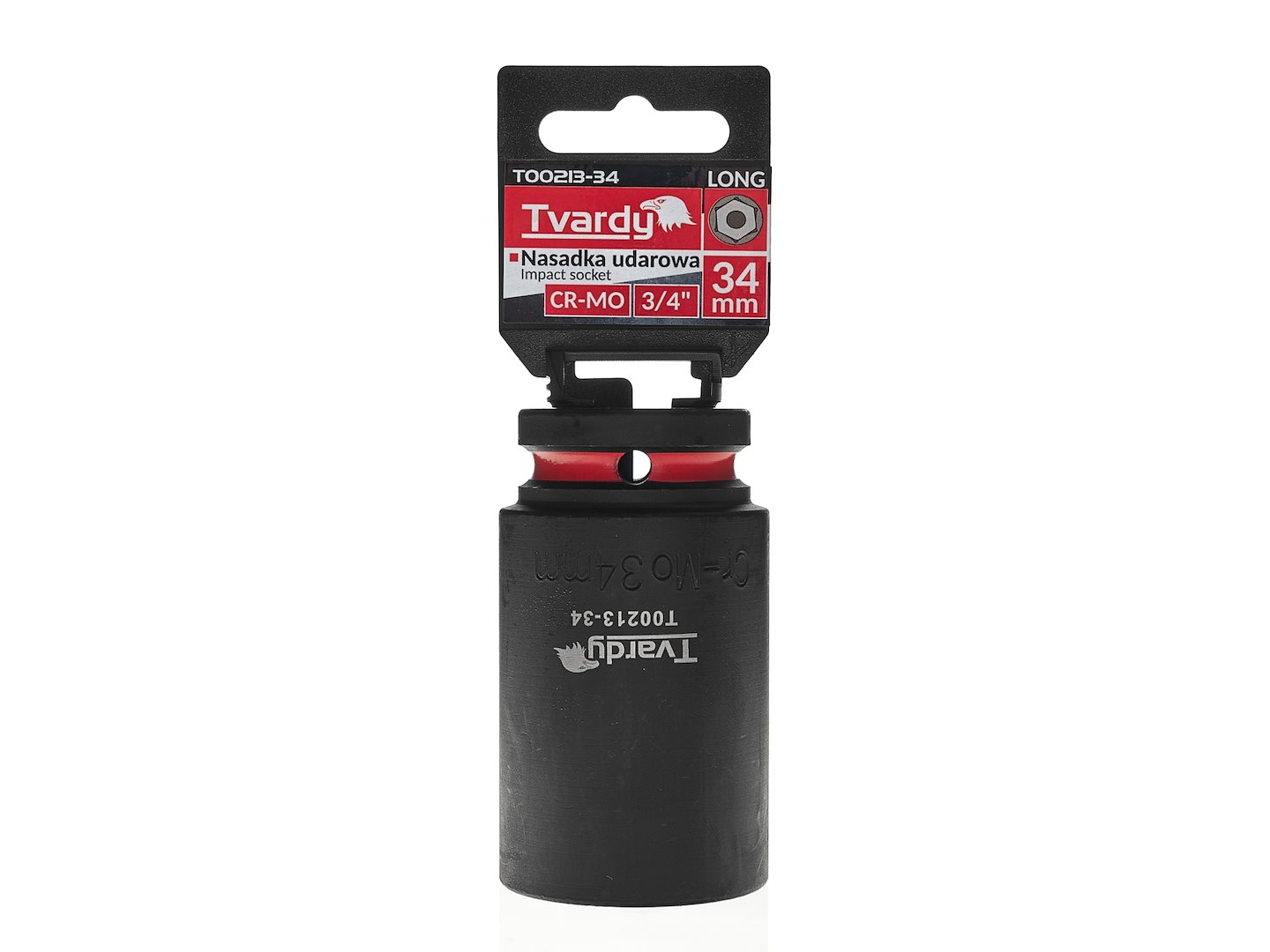 Dlouhá nástrčná hlavice 3/4" 6-hran 34 mm CR-MO – Geko 4