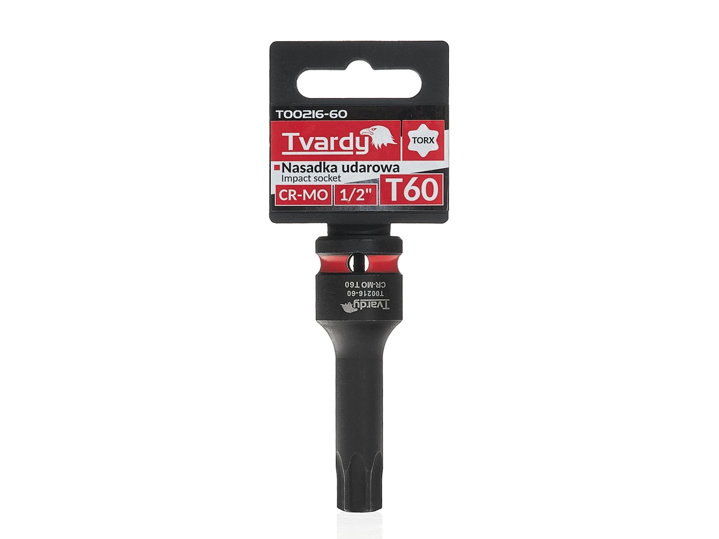 Nástrčkový klíč TORX 1/2" T60 CR-MO (10/100) – Geko 4