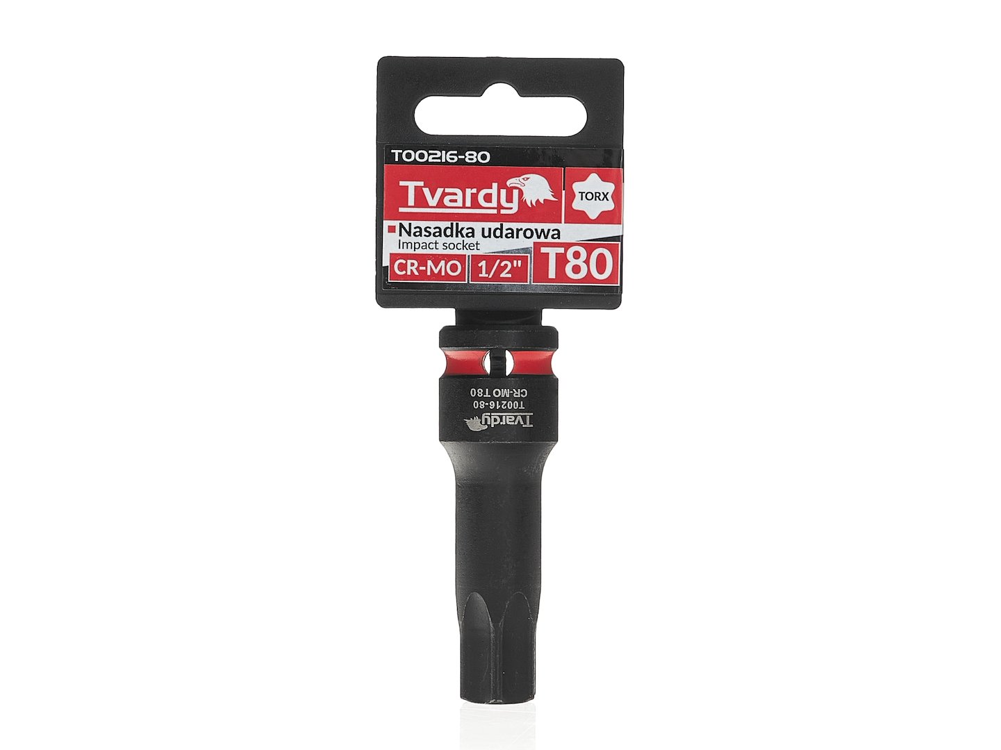 Nástrčkový klíč TORX 1/2" T80 CR-MO – Geko 4