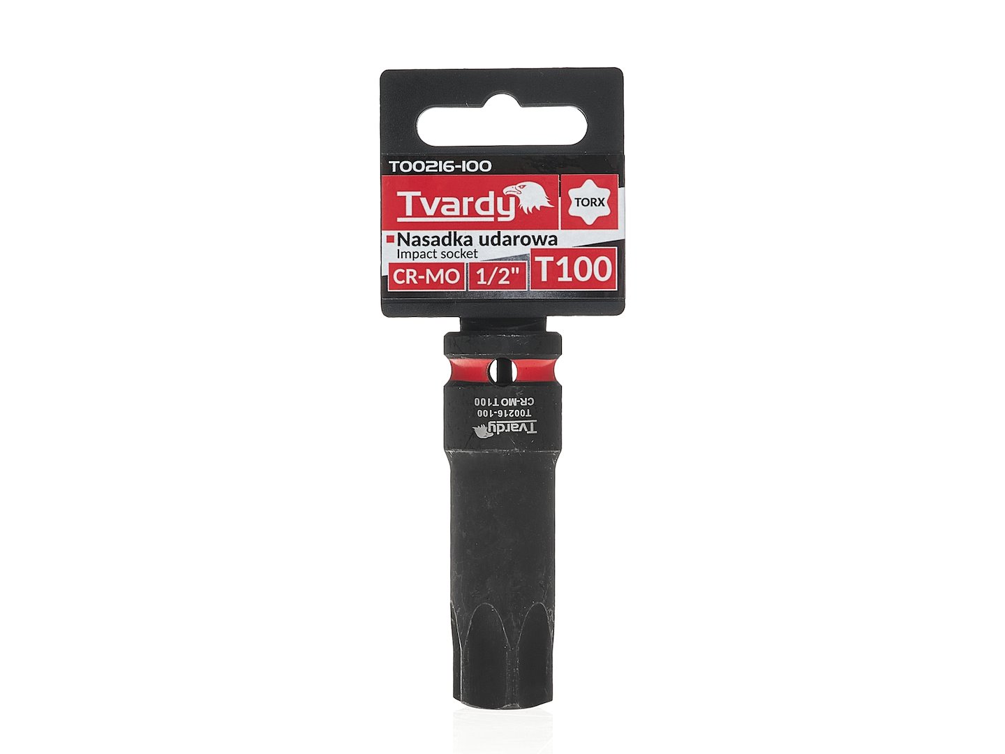 Nástrčkový klíč TORX 1/2" T100 CR-MO (8/40) – Geko 4