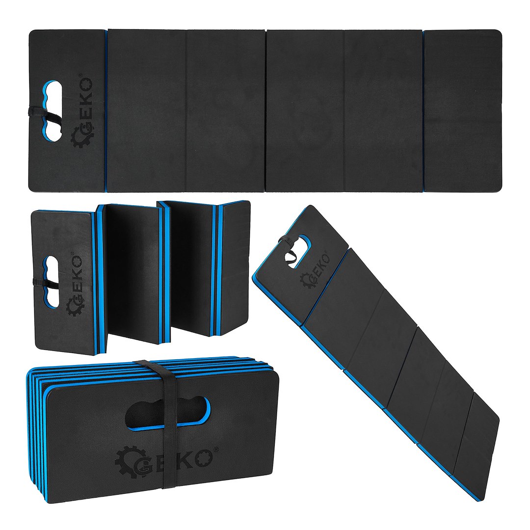 Skládací podložka do dílny Geko 1160x400x23 mm – celkový pohled