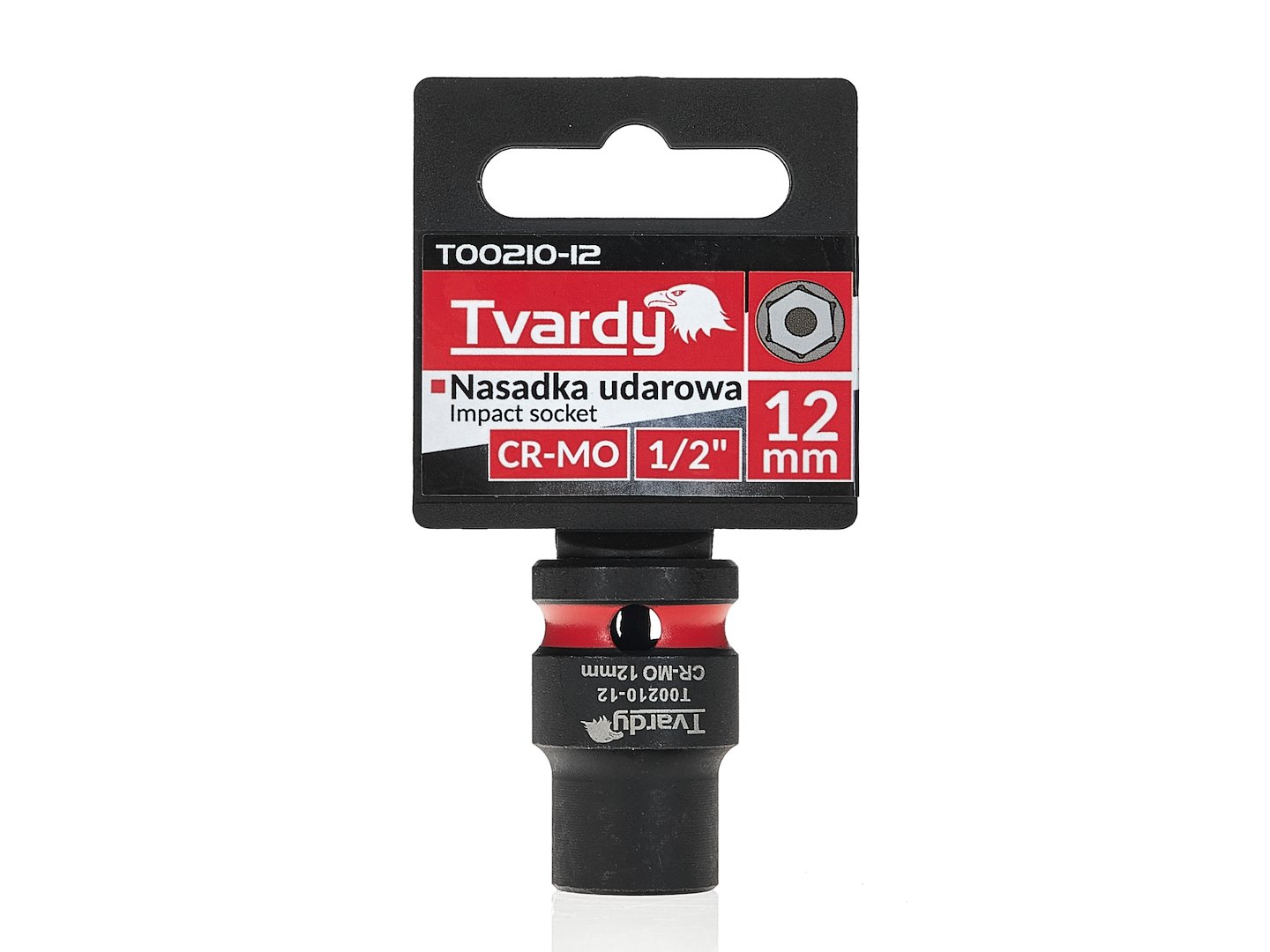 Nástrčkový klíč 1/2" 6-hranný 12 mm CR-MO (10/200) – Geko 4