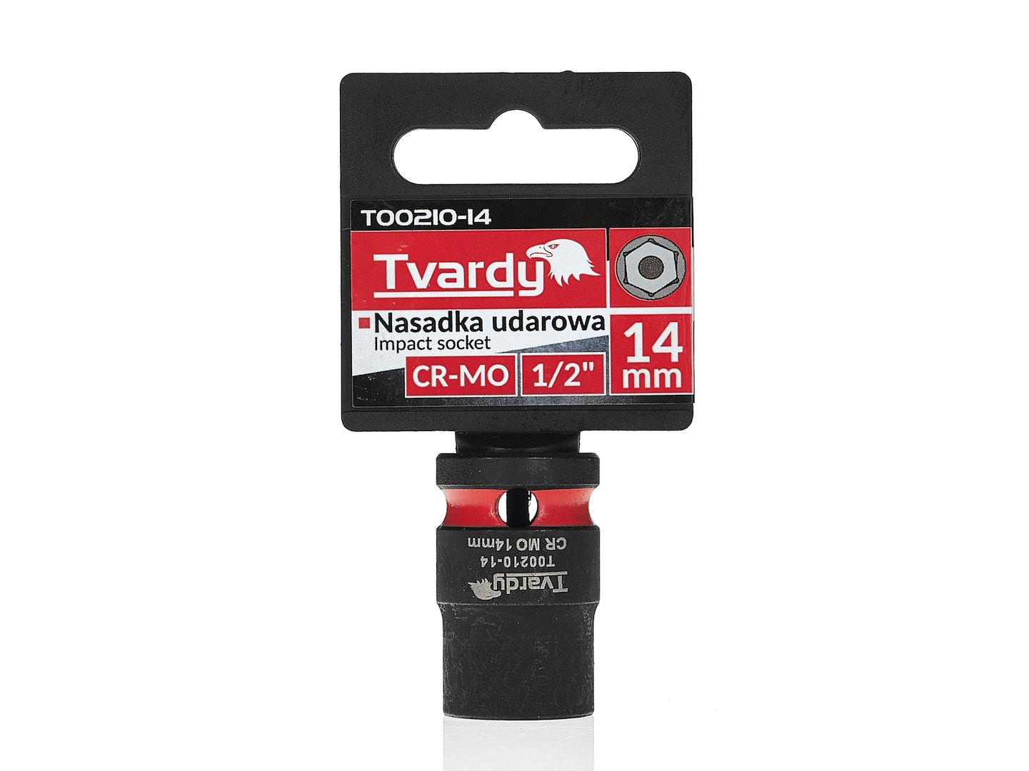 Nástrčkový klíč 1/2" 6-hranný 14 mm CR-MO (10/200) – Geko 4