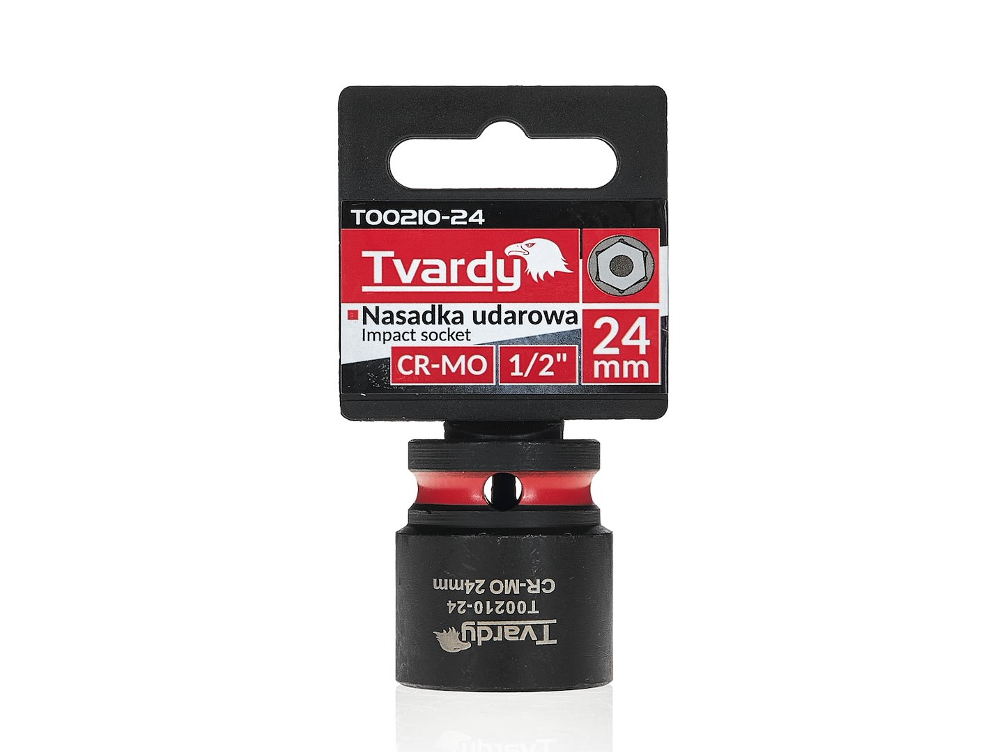 Nástrčkový klíč 1/2" 6-hranný 24 mm CR-MO (10/100) – Geko 4
