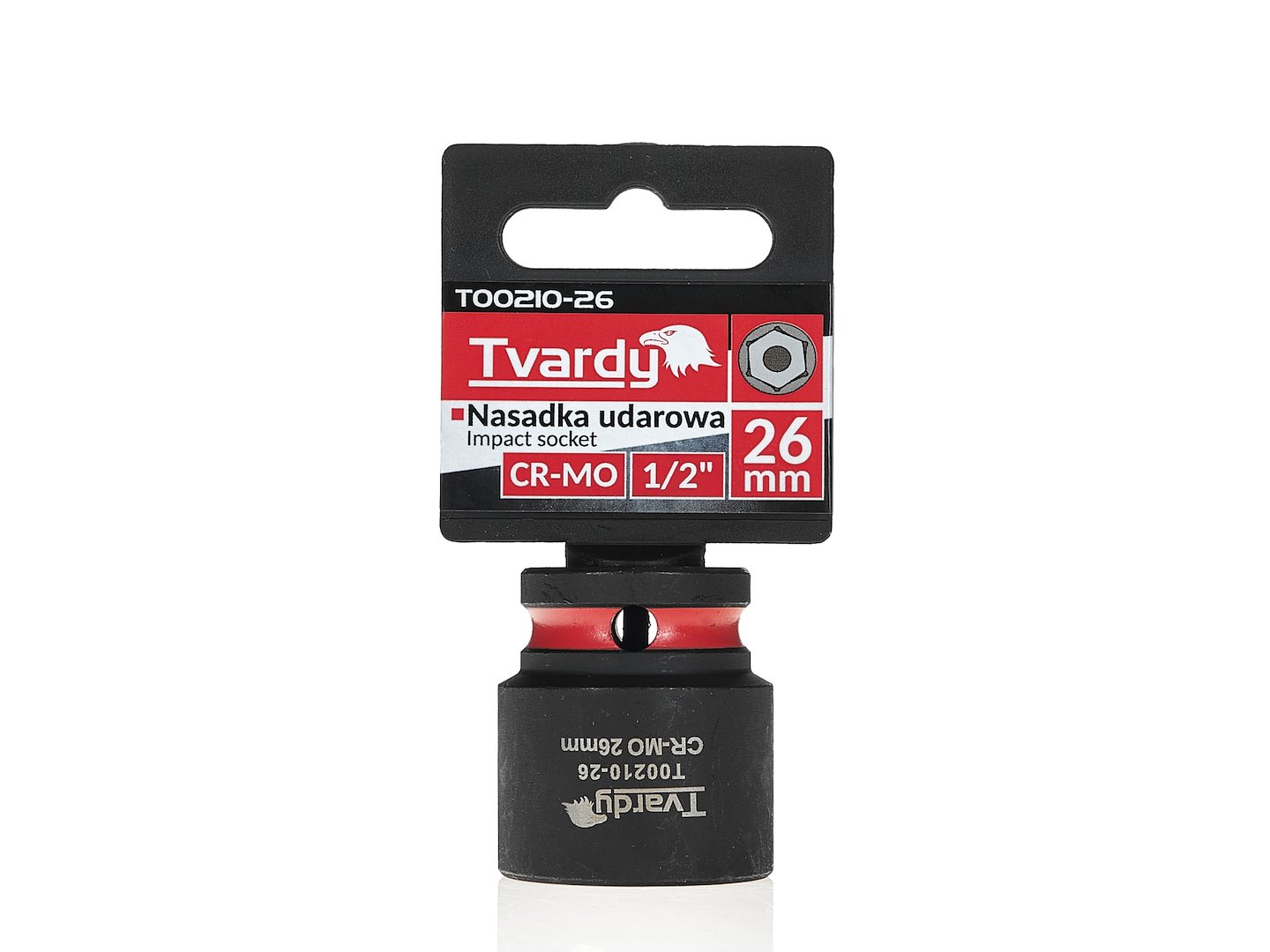 Nástrčkový klíč 1/2" 6-hranný 26 mm CR-MO – Geko 4