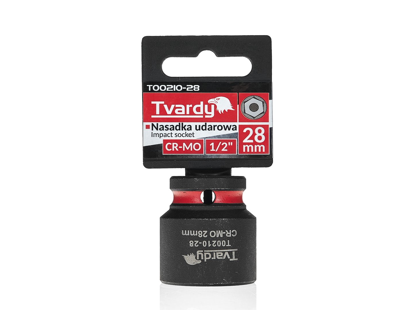 Nástrčkový klíč 1/2" 6-hranný 28 mm CR-MO Geko 4