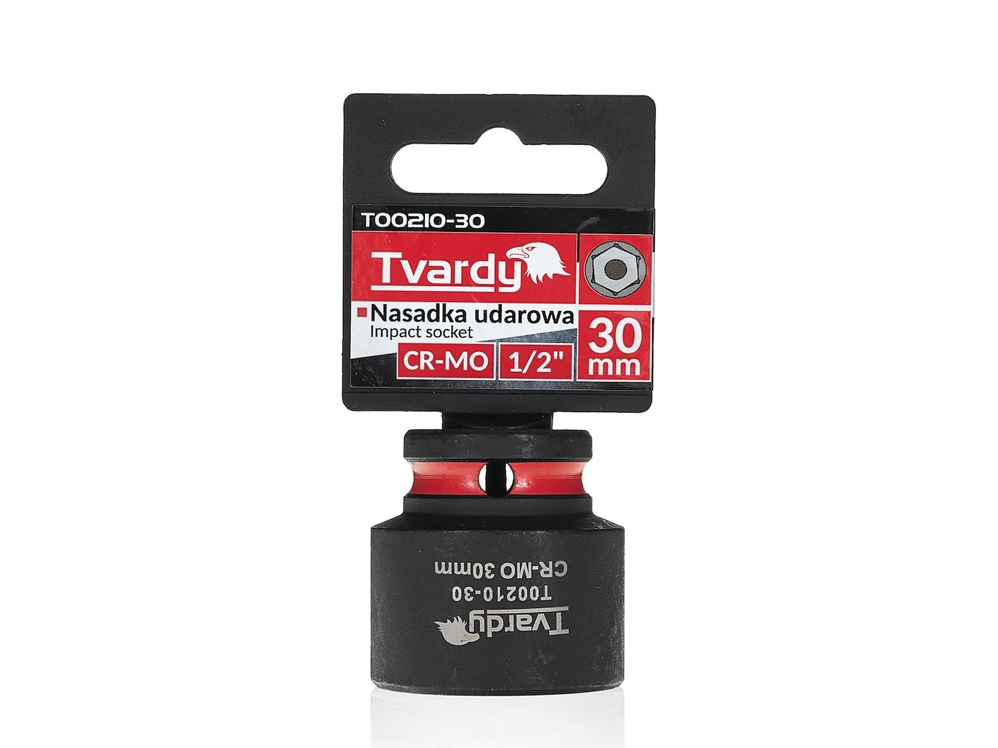 Nástrčkový klíč 1/2" 6-hranný 30 mm CR-MO (10/40) – Geko 4