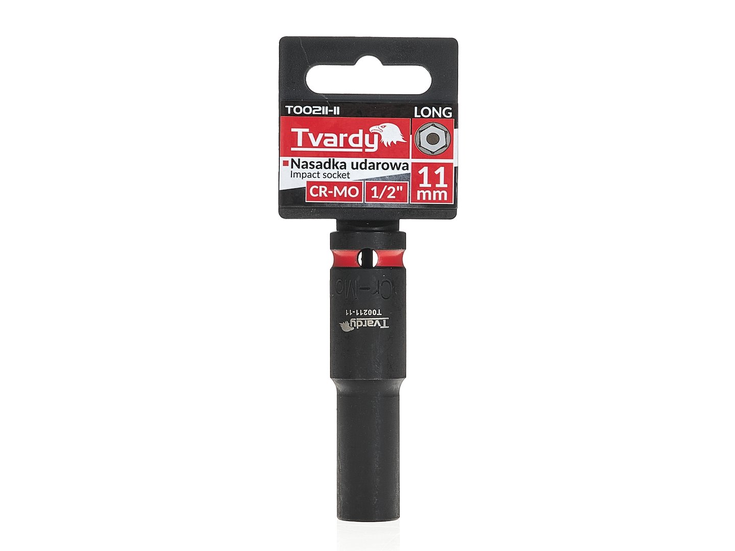 Dlouhá nástrčná hlavice 1/2" 6-hranná 11 mm CR-MO 4