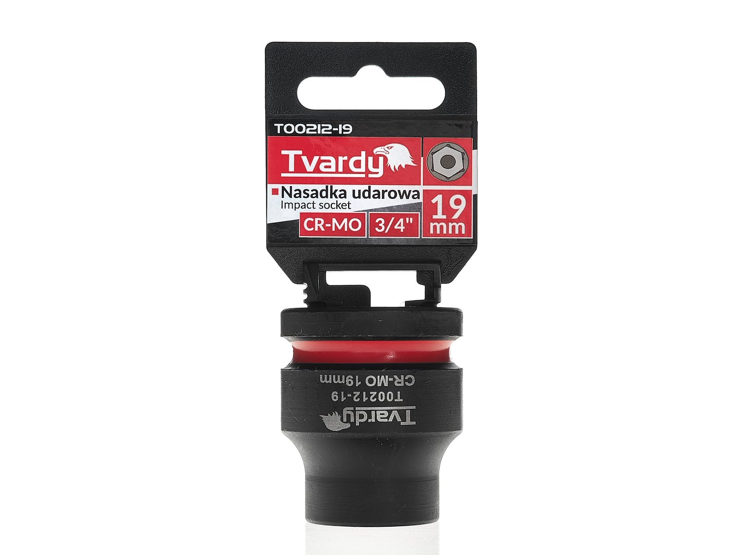 Nástrčkový klíč 3/4" 6-hranný 19 mm CR-MO (6/48) – Geko 4