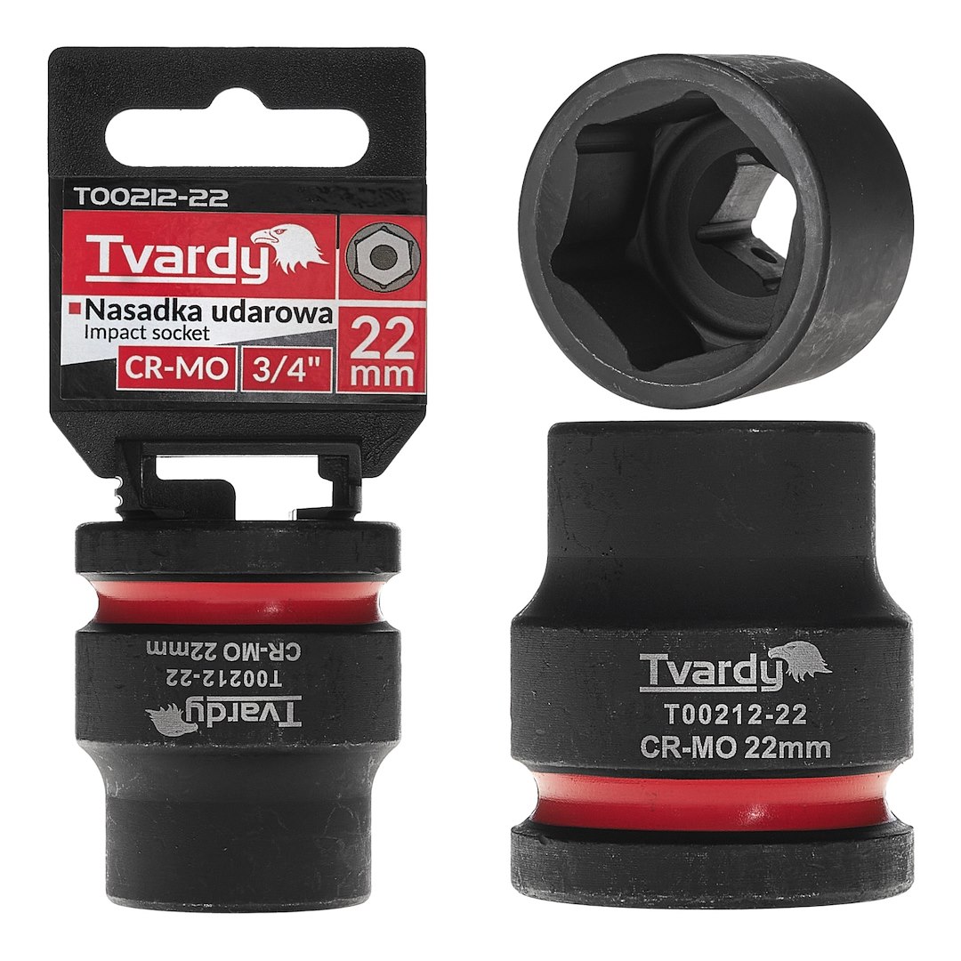 Nástrčkový klíč 3/4 6-hranný 22 mm CR-MO Geko – celkový pohled
