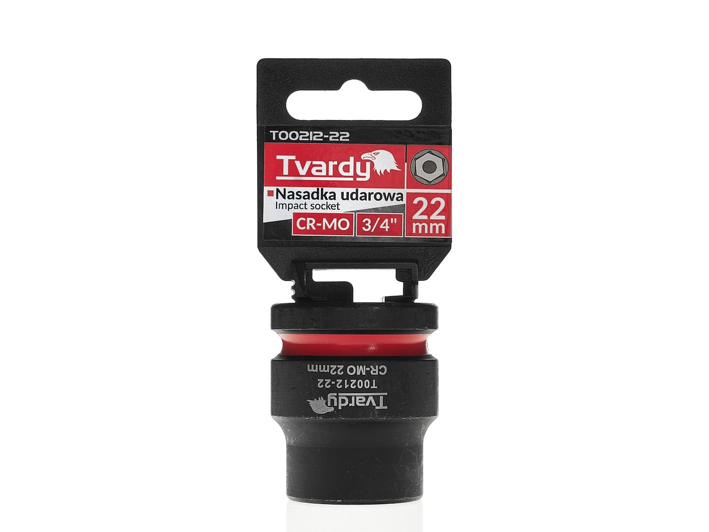 Nástrčkový klíč 3/4" 6-hranný 22 mm CR-MO (6/48) – Geko 4