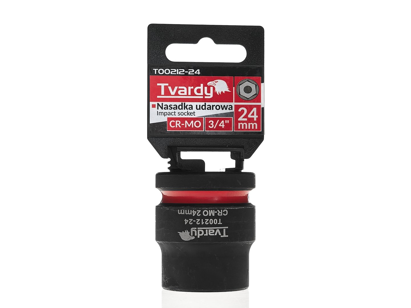 Nástrčkový klíč 3/4" 6-hranný 24 mm CR-MO (6/48) – Geko 4