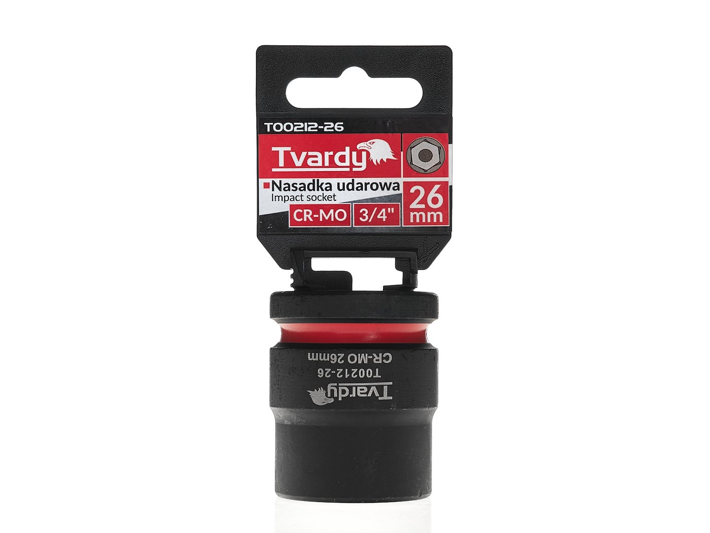 Nástrčkový klíč 3/4" 6-hranný 26 mm CR-MO (6/48) – Geko 4